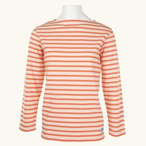 ORCIVAL France Cotton Marinière Breton Stripe Shirt
